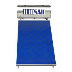 Ηλιακός Θερμοσίφωνας Inox 316 TiNOX blue 160 lt / 2 τ.μ. - διπλής ενέργειας