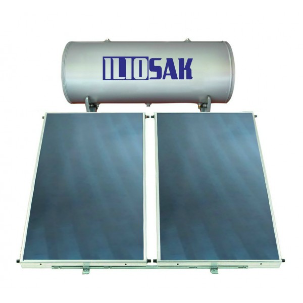 Ηλιακός Θερμοσίφωνας Επιλεκτικός Alu80 200lt / 3 τ.μ. - διπλής ενέργειας Ηλιακός Θερμοσίφωνας Επιλεκτικός Alu80 200lt / 3 τ.μ. - διπλής ενέργειας