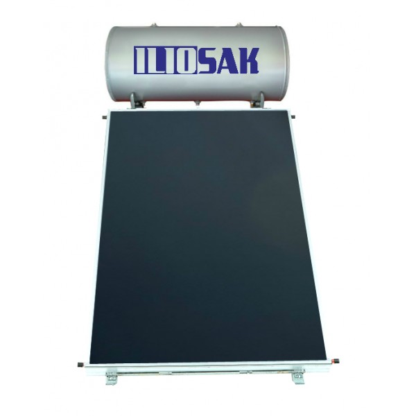 Ηλιακός Θερμοσίφωνας Glass Black 120 / 2 τ.μ. - τριπλής ενέργειας Ηλιακός Θερμοσίφωνας Glass Black 120 / 2 τ.μ. - τριπλής ενέργειας