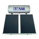 Ηλιακός Θερμοσίφωνας Glass Black 250 / 4 τ.μ. - τριπλής ενέργειας