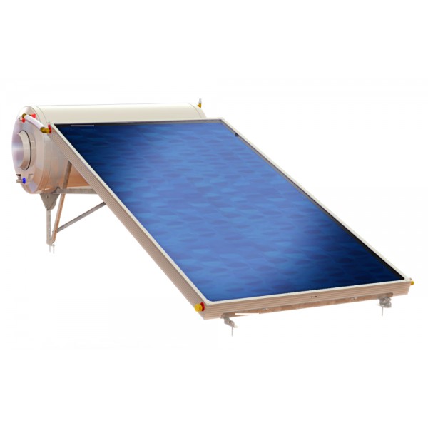 Ηλιακός Θερμοσίφωνας ILIOSAK Pro Low 160lt / 2,4 τ.μ. διπλής ενέργειας Ηλιακός Θερμοσίφωνας ILIOSAK Pro Low 160lt / 2,4 τ.μ. διπλής ενέργειας