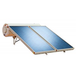 Ηλιακός Θερμοσίφωνας ILIOSAK Pro Low 200lt / 4 τ.μ. διπλής ενέργειας 