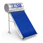 Ηλιακός Θερμοσίφωνας Glass double TiNOX blue 200 lt / 2,5 τ.μ. - διπλής ενέργειας Ηλιακός Θερμοσίφωνας Glass double TiNOX blue 200 lt / 2,5 τ.μ. - διπλής ενέργειας
