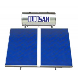 Ηλιακός Θερμοσίφωνας Inox 316 ΤίΝΟΧ blue 300 lt / 4 τ.μ. - διπλής ενέργειας