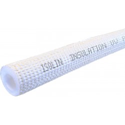 Μόνωση λευκή  ISOLIN με προστασία  UV φ16χ9mm