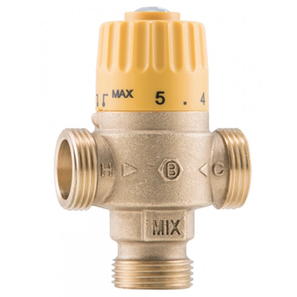 Θερμοστατική βαλβίδα ανάμειξης T-Sunny 3/4'' Barberi® για ηλιακούς θερμοσίφωνες Θερμοστατική βαλβίδα ανάμειξης T-Sunny 3/4'' Barberi® για ηλιακούς θερμοσίφωνες