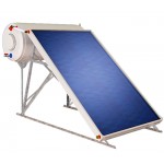 Ηλιακός Θερμοσίφωνας ILIOSAK Pro Low LP 200lt / 2,72 τ.μ. διπλής ενέργειας 