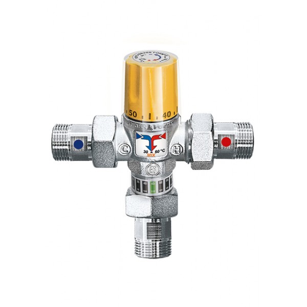 Θερμοστατική βαλβίδα ανάμειξης Brass Form Solar 6012 ½" για ηλιακούς θερμοσίφωνες Θερμοστατική βαλβίδα ανάμειξης Brass Form Solar 6012 ½" για ηλιακούς θερμοσίφωνες